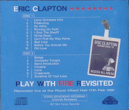 Eric Clapton『Play With Fire Revisited』-